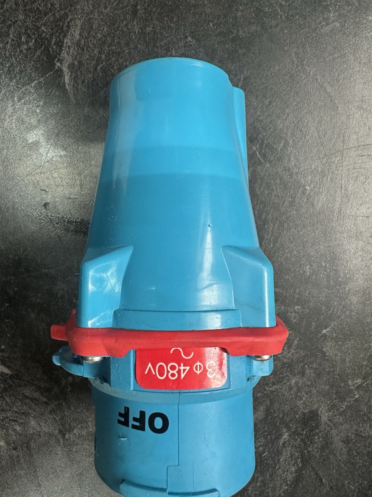 MELTRIC 63-68043 Inlet/Plug DSN60, 60A, 3P+G, 480VAC 20HP Type 4X