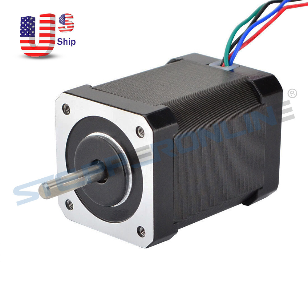 High Torque 65Ncm(92oz.in) Nema 17 Stepper Motor 2.1A 12V CNC/3D Printer Extrude