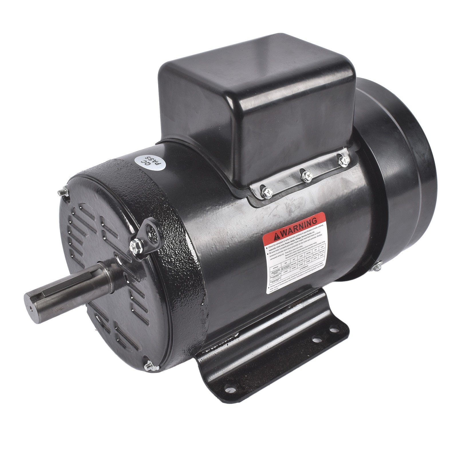 5 HP Farm Duty Single Phase Electric Motor 1800RPM 184T Frame TEFC 208/230Volt