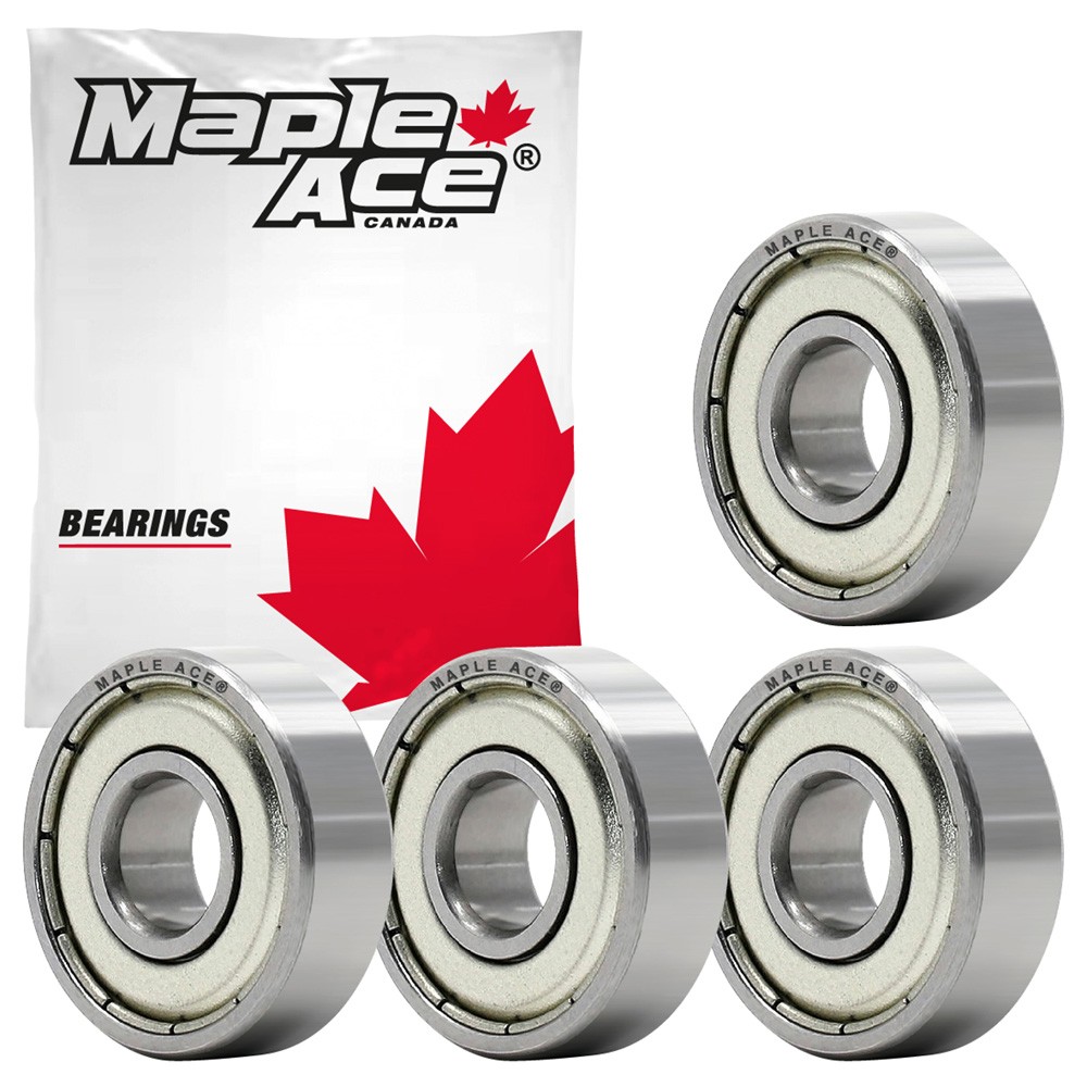 R4A-ZZ Ball Bearing 1/4″ x 3/4″ x 9/32″ R4A ZZ Metal Shielded (Qty 4)