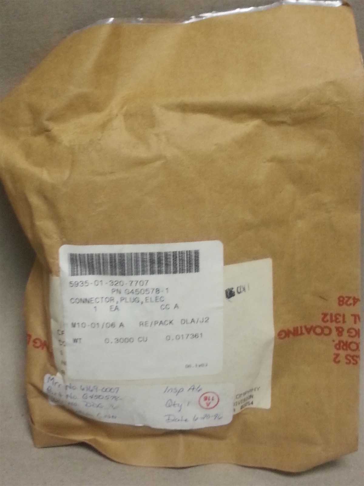 Raytheon 52 Ohm Impedance N-Type Connector Kit # G450578-1 Very Heavy Ag Plate