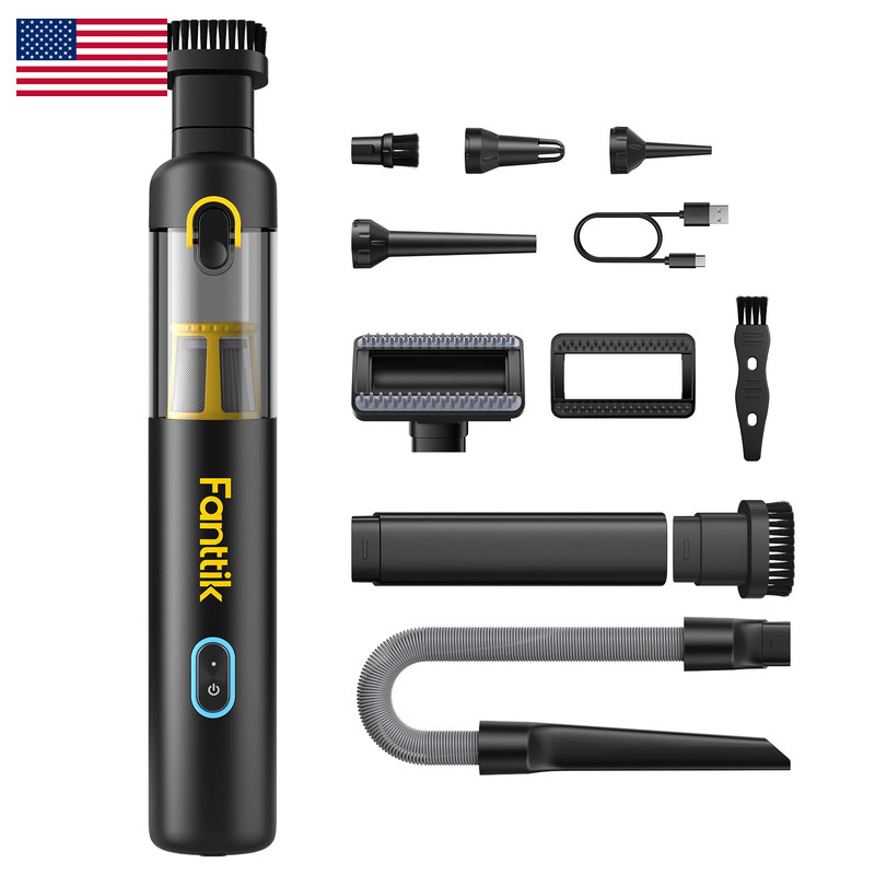 Fanttik Slim V8 Apex Car Vacuum 4-In-1 Portable Mini Cordless Vacuum 19000Pa