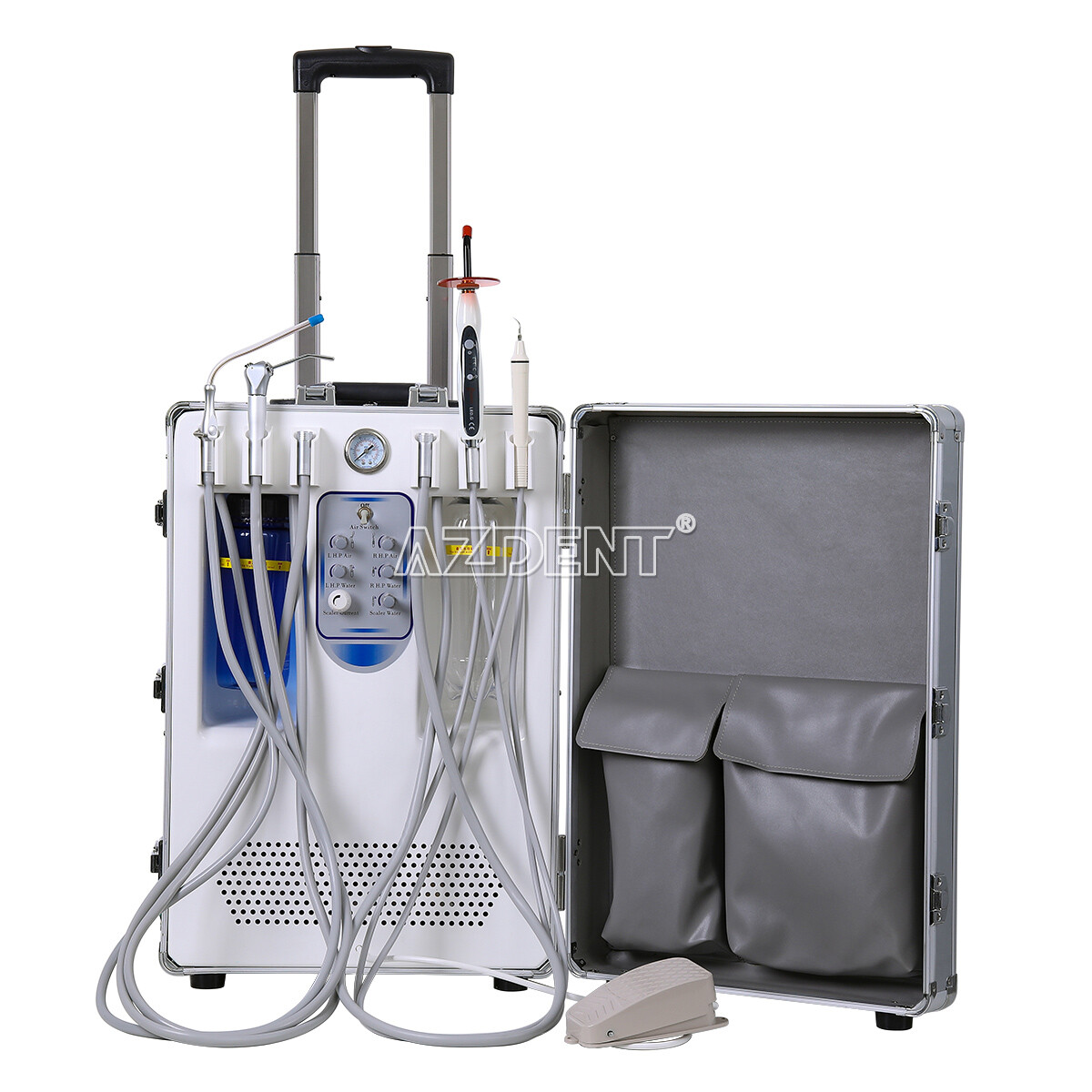 Dental Chair Unit DC Motor Computer Controlled+Stool Kits / Moblie Delivery Unit