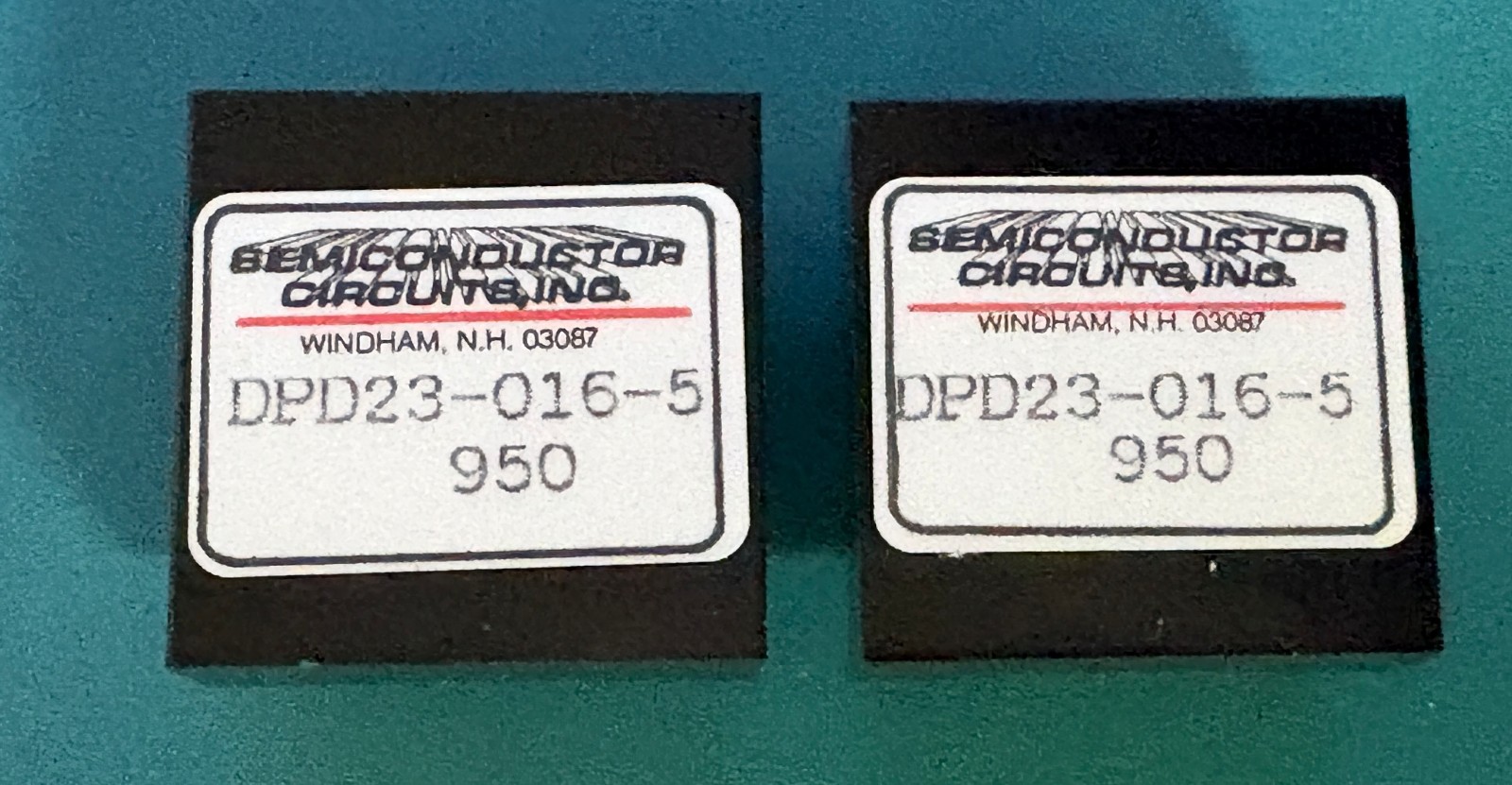 (2) DPD23-016-05 SEMICONDUCTOR CIRCUITS INC. DC/DC POWER SUPPLY CONVERTER MODULE