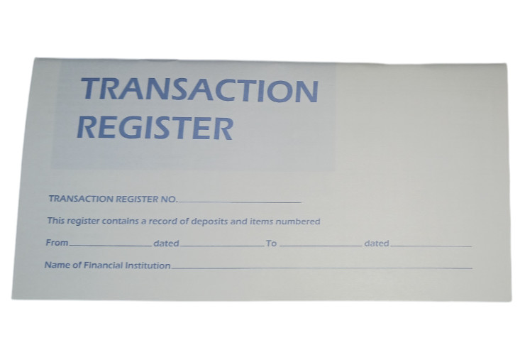 1 Checkbook Transaction Registers 2025 2026 2027 Calendar Check Book Register