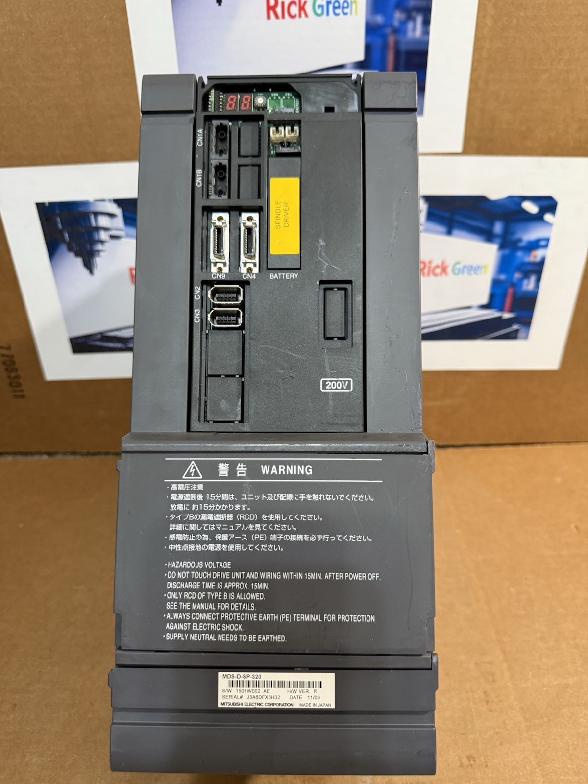MITSUBISHI Servo Drive Unit MDS-D-SP-320 30 Days Free Return US NDA Available