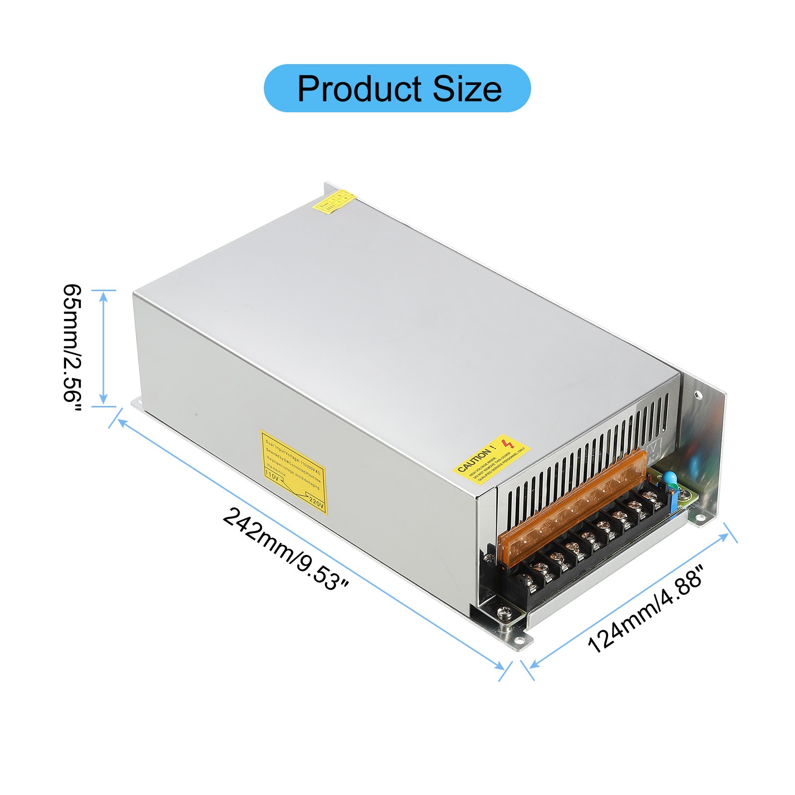 Switching Power Supply 24V 30A 720W LED Driver Regulated Transformer Converter