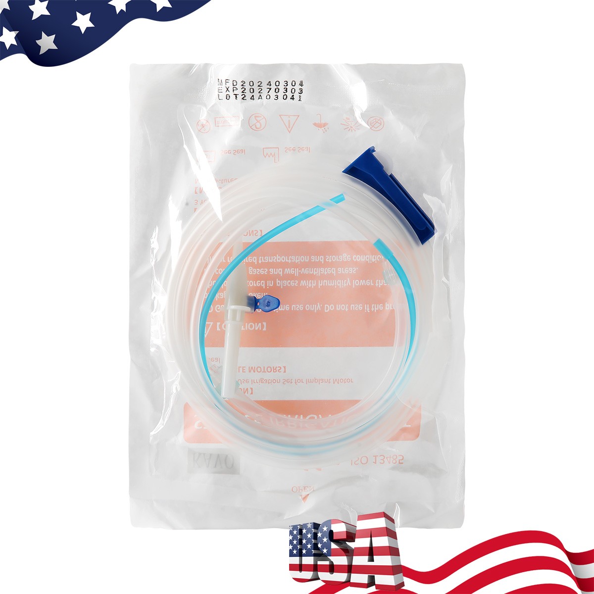 Dental Irrigation Disposable Tube Tubing for KAVo Implant surgery Surgic Motor