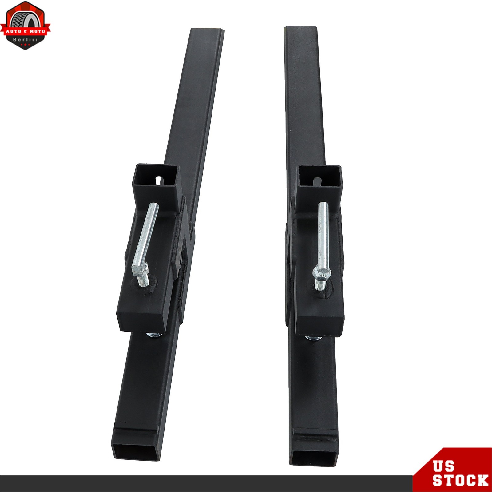 2000lbs Tractor 43″ Heavy Duty Quick Attach Bucket Fork Clamp on Pallet Forks