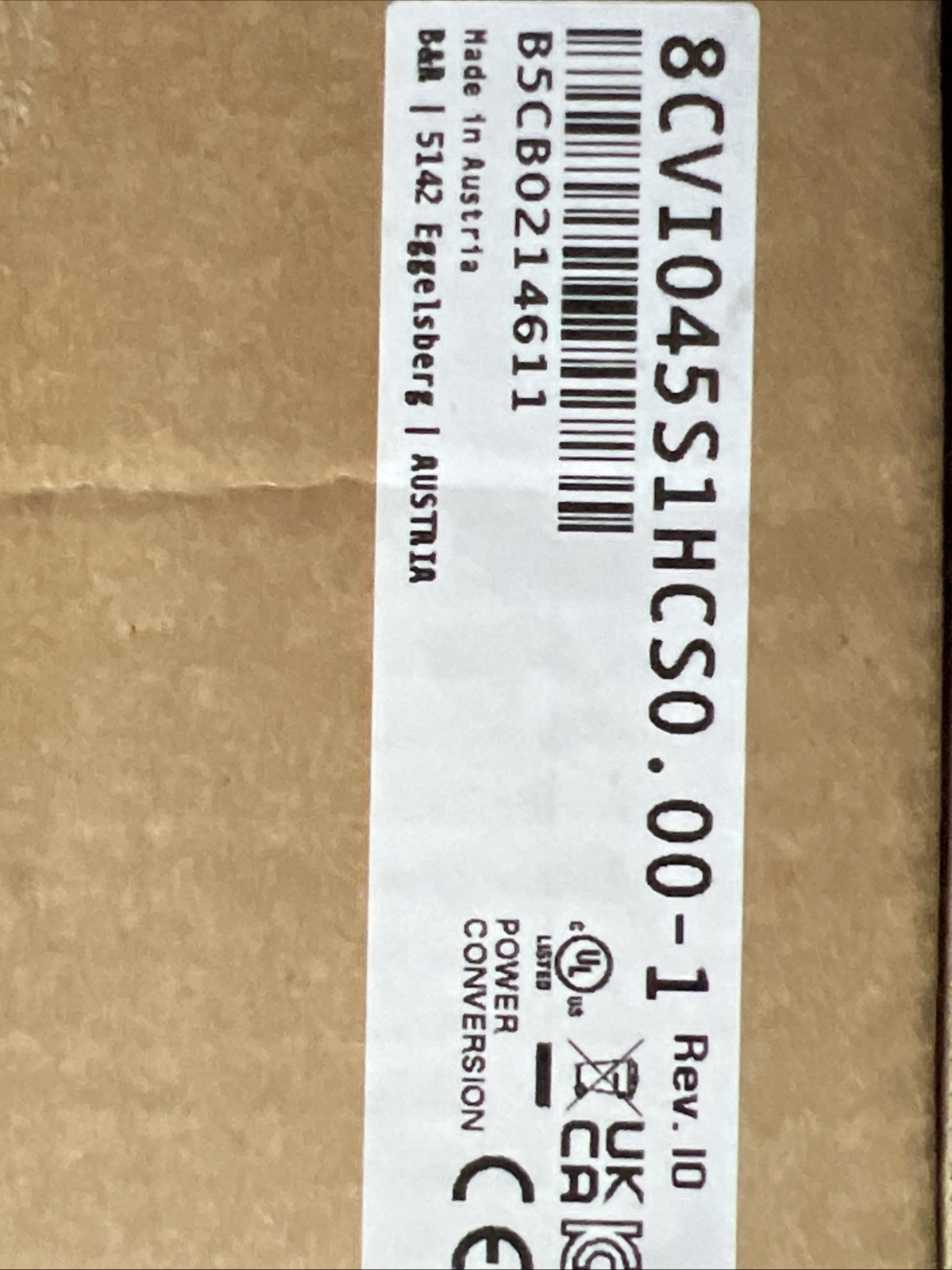 Brand New B&R 8CVI045S1HCS0.00-1 Servo Drive Controller