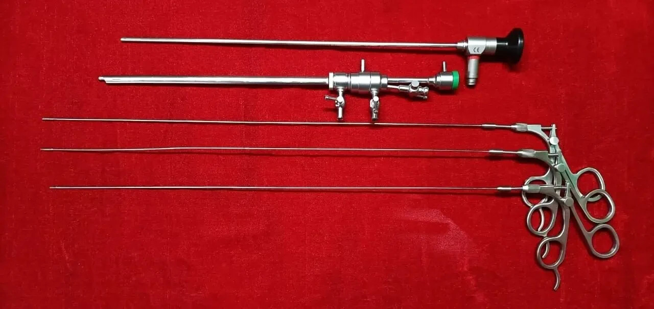 Laparoscopic Hysteroscopy Operative Sheath Set Forceps 5fr & Hysteroscope 2.9mm