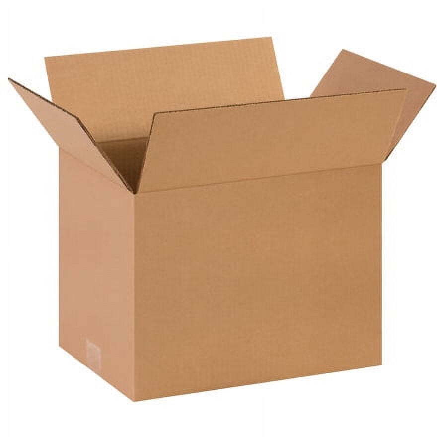 14x11x11 Corrugated Shipping Boxes 25/Pk – Industrial Standard, ECT-32, Kraft