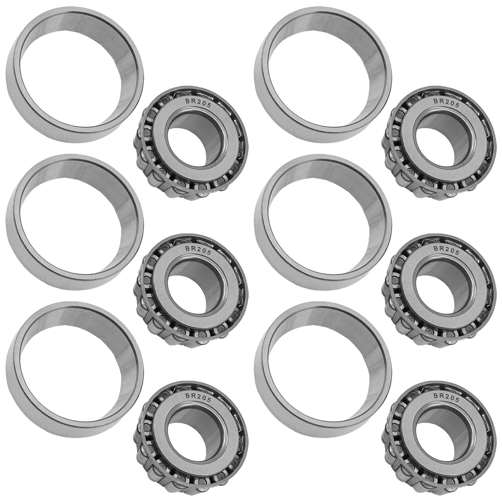 Qty (6) LM11949 LM11910 LM 11949/910 Tapered Cone Roller Bearing
