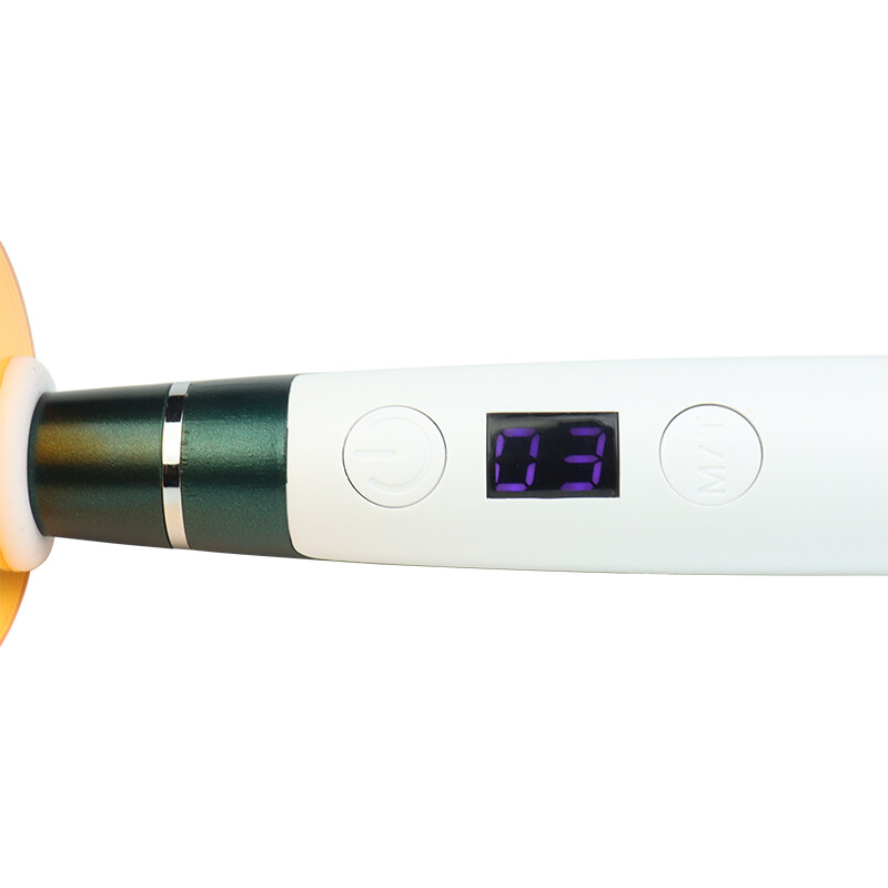 Dental Wireless LED Cure Curing Light Lamp 2500mw/c㎡ 1 Second Resin Cure Lamp