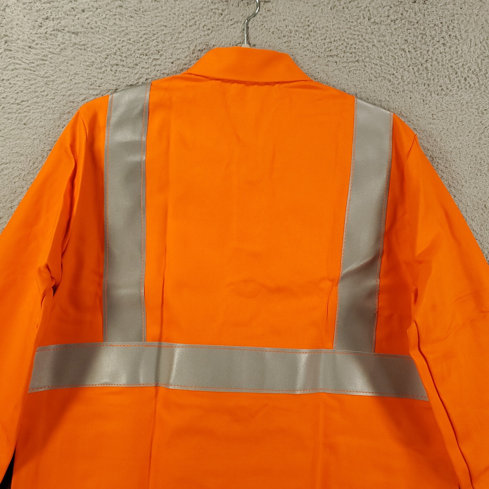 New FR Welding Jacket Small Reflective Stripes Flame Resistant 30″ Weldlite
