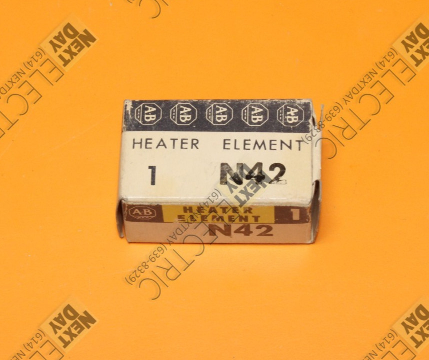 Allen Bradley, N42, Heater Element Coil Starter Overload Contactor Motor