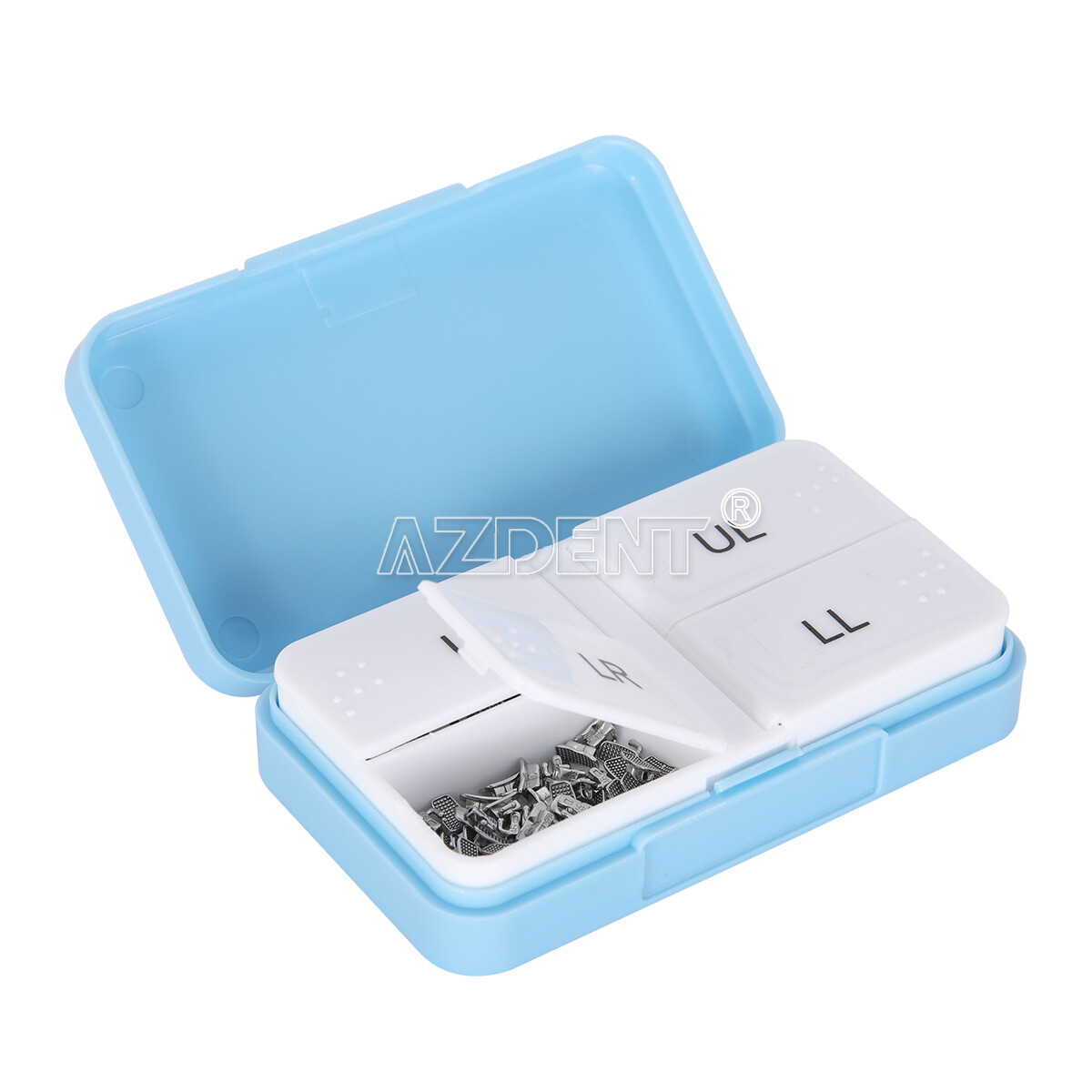 200pcs Dental Ortho 1st Molar Roth.022 Sgl Buccal Tube N-Conv Monoblock Bondable