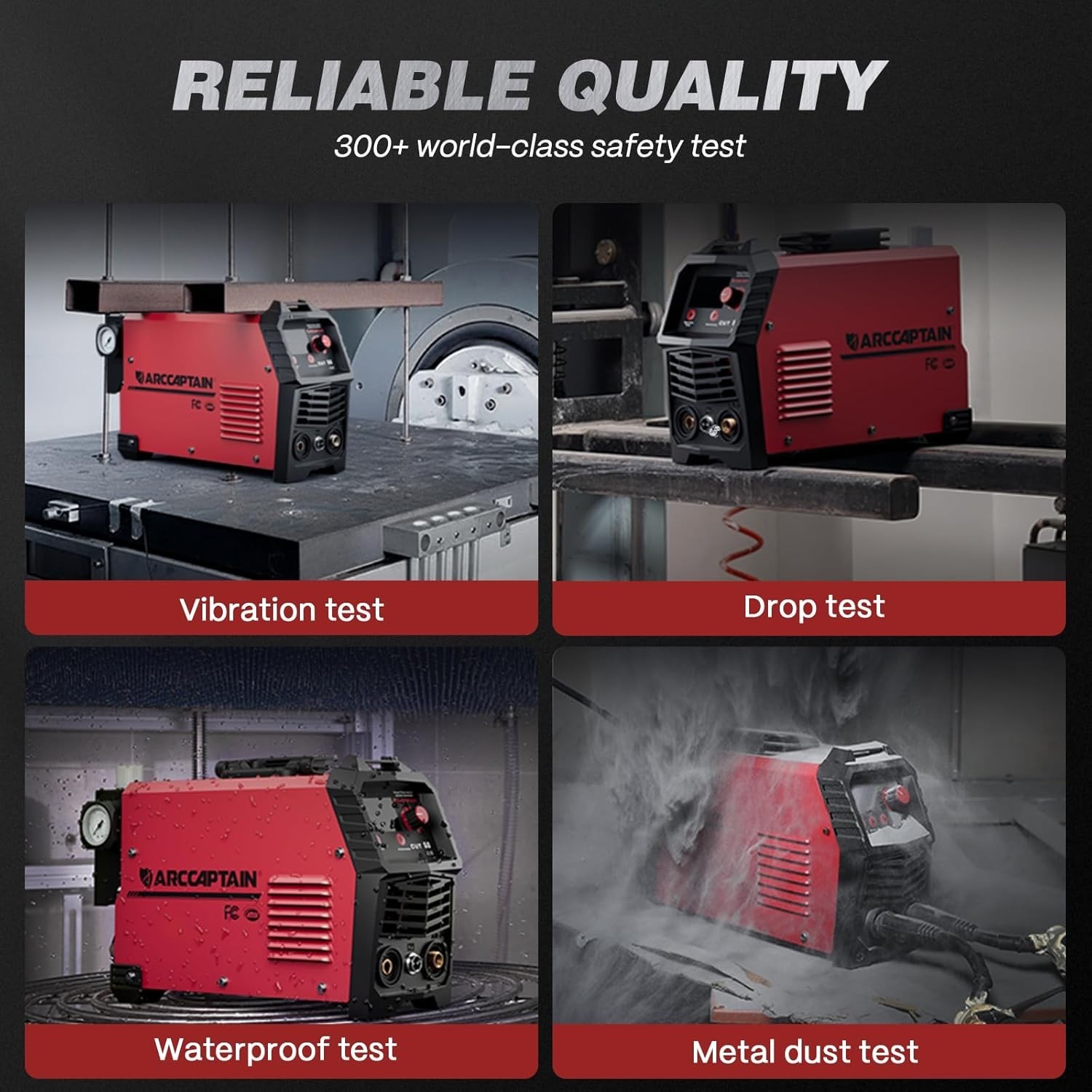 Professional-Grade Plasma Cutter: 1/2 Inch Clean Cuts & Smart Cooling System