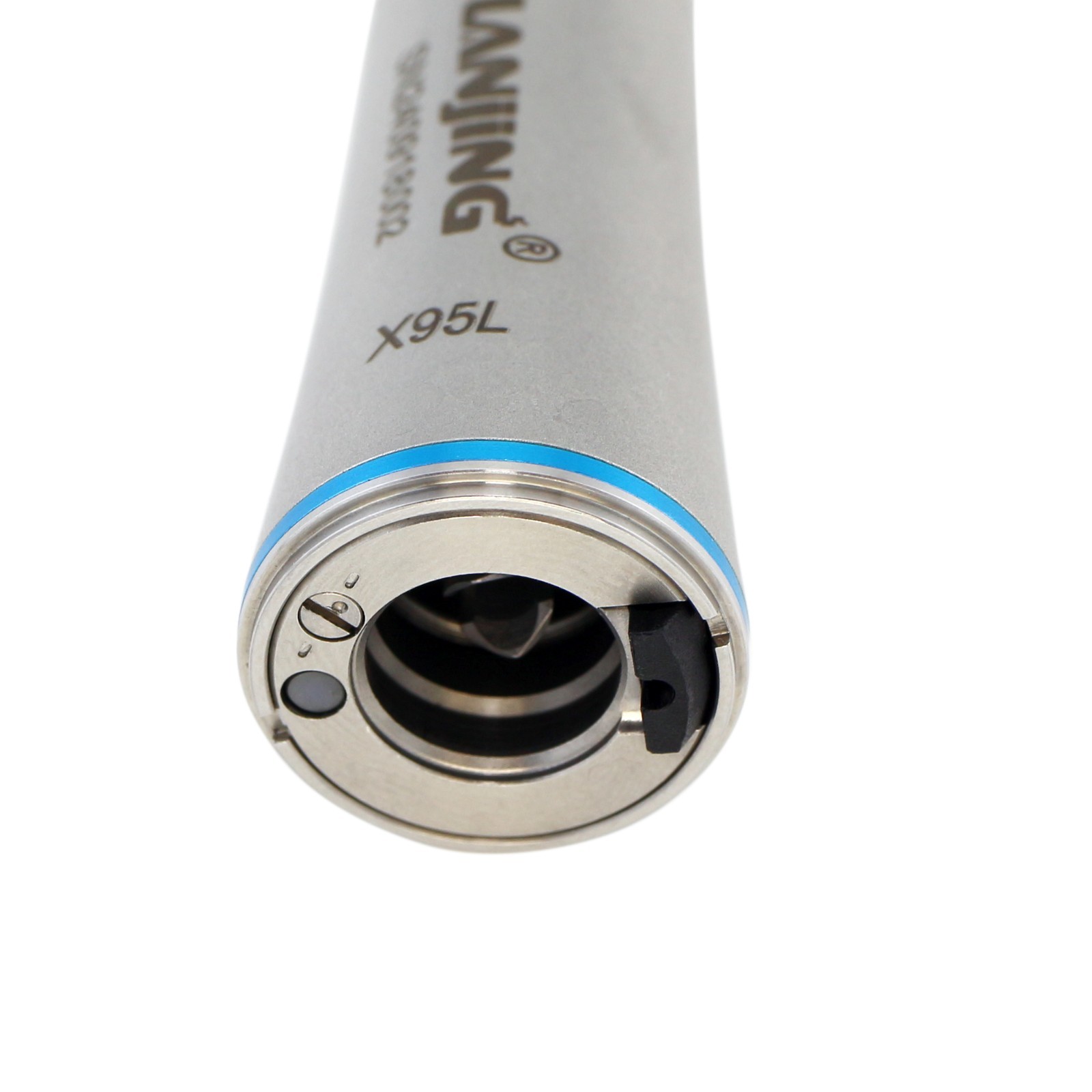 Dental Low Speed Contra Angle Handpiece 1:1 Fiber Optic Electric Quattro Spray