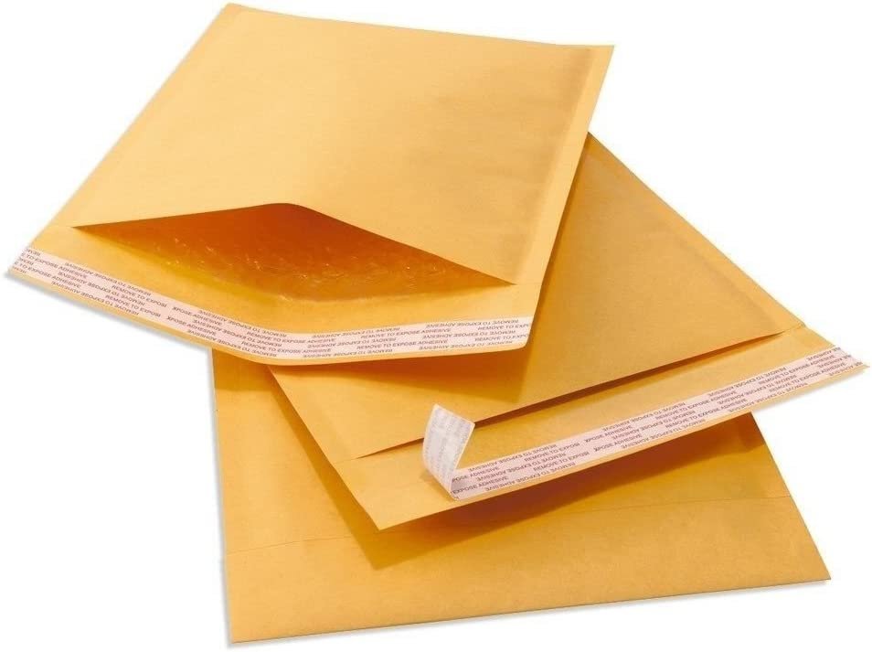 50 #6 12.5×19 Kraft Paper Bubble Padded Envelopes Mailers Case 12.5″x19″