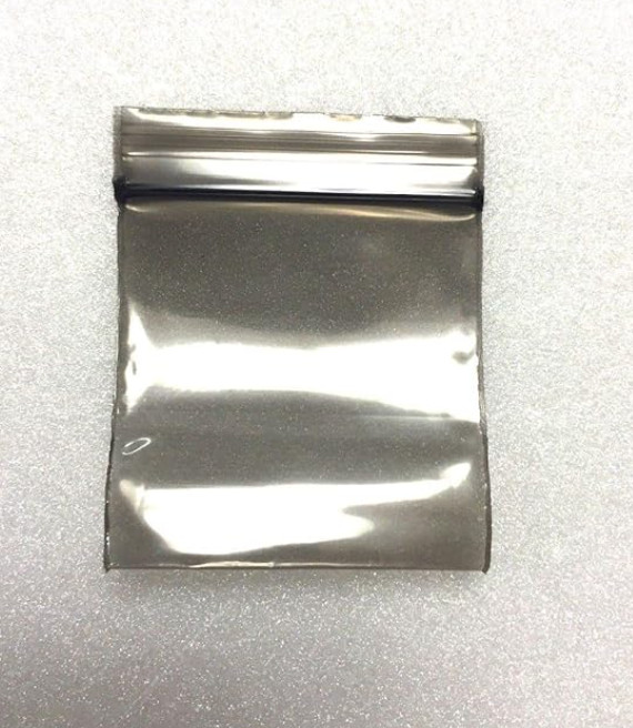BLACK MINI ZIPLOCK BAGGIES 100ct PREMIUM QUALITY DIME BAGS 1.5″ x 1.5″