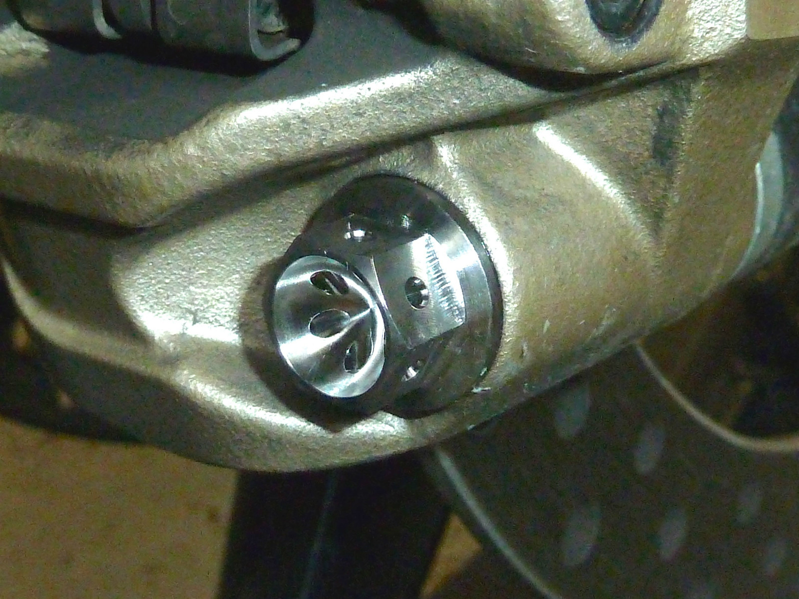 Kawasaki ZX10R 2004-2024 FRONT BRAKE CALIPER MOUNT BOLTS TITANIUM HEX BOLT RACE
