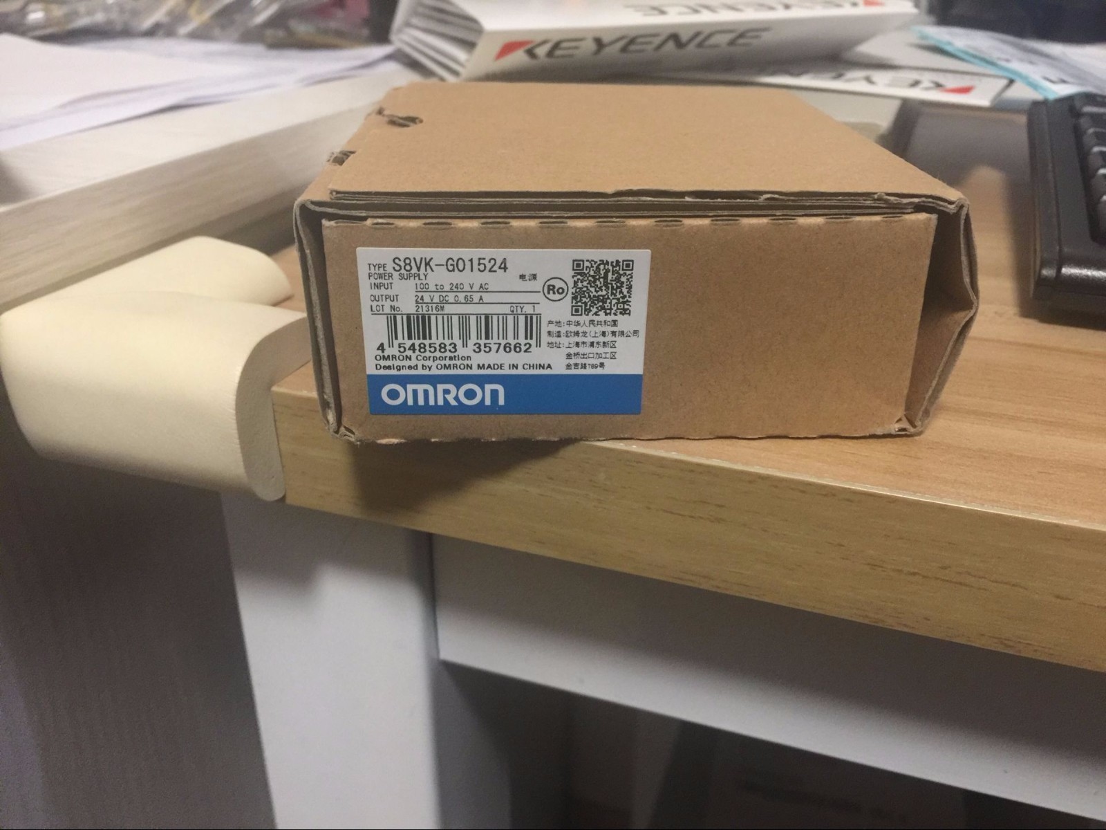1PCS New Omron S8VK-G01524 S8VKG01524 Power Supply In Box Free Ship