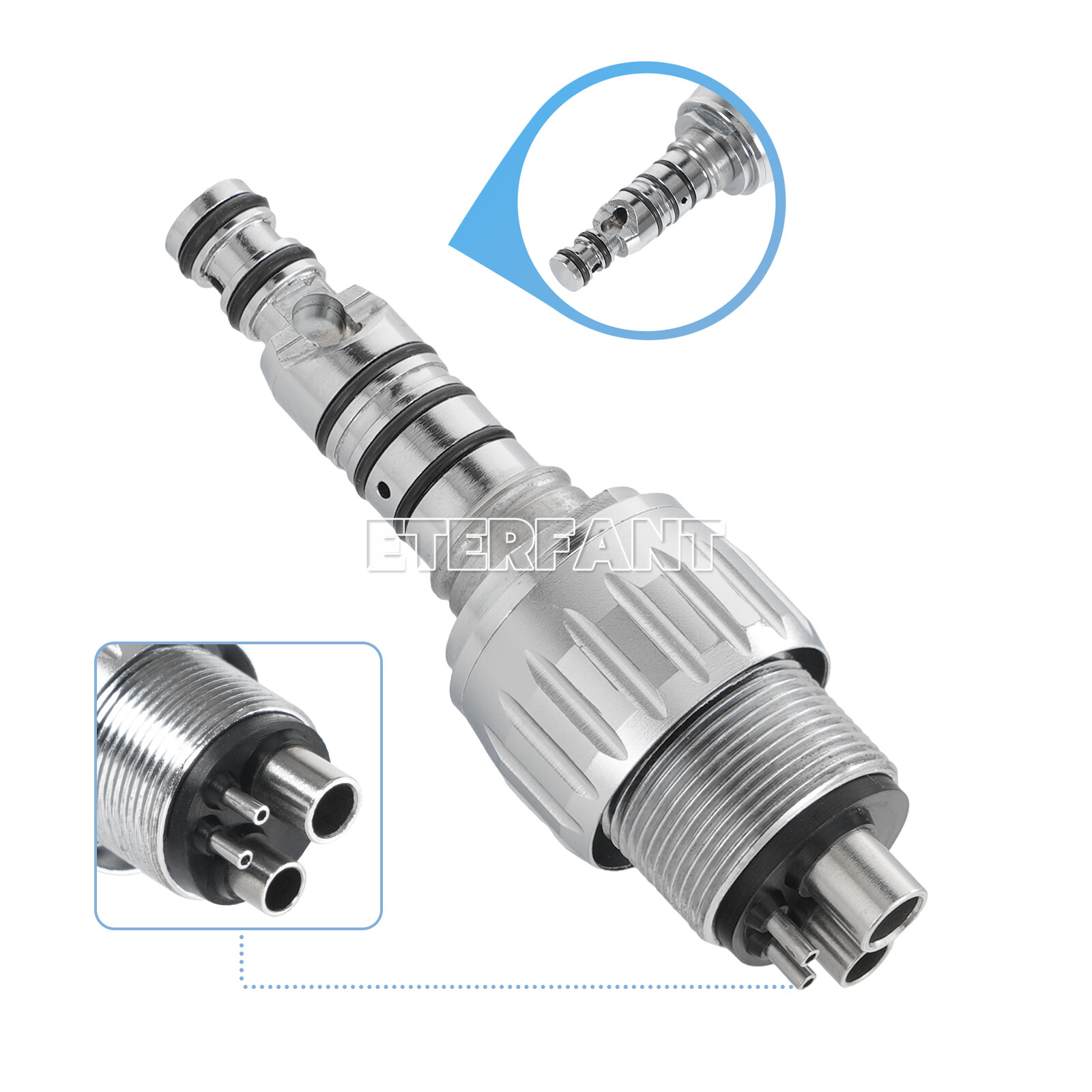 ETERFANT Dental Turbine Handpiece For KaVo MULTIflex Coupler 4 HOLE High Speed