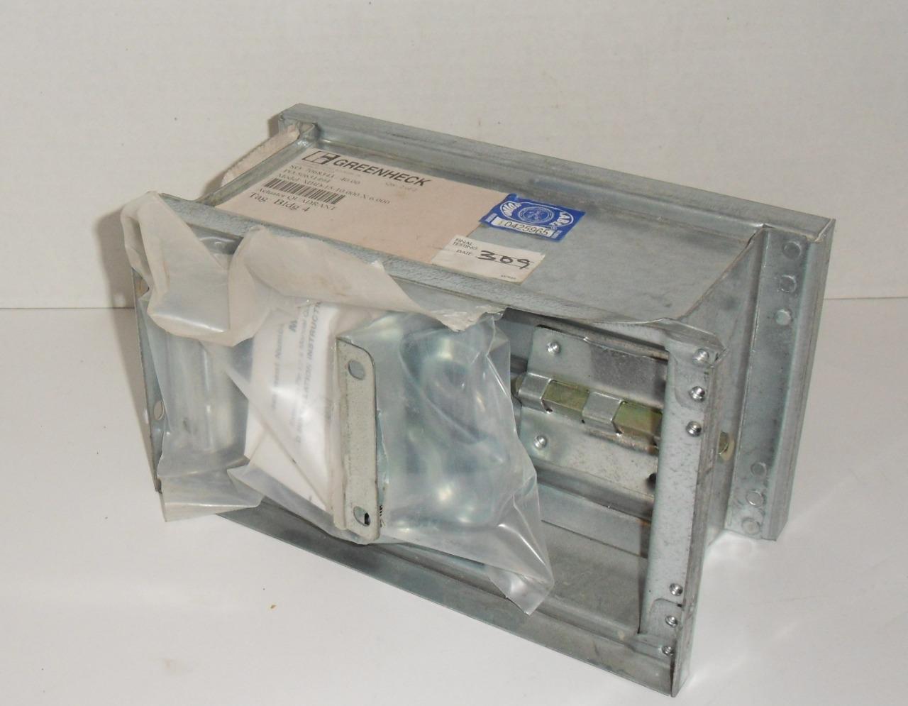 Greenheck MBD-15 10.000 x 6.000 Damper Assy