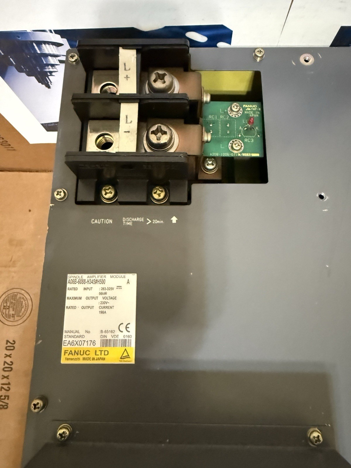 FANUC Spindle Amplifier A06B-6088-H345#H500 US NDA Available 30 Days Free Return