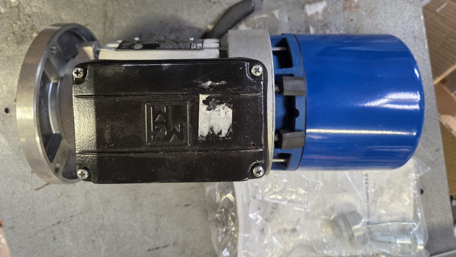 MGM BAPV-71-B4 Electric BRAKE Motor 3ph 200/400-230/460V 1400/1680rpm NEW OPEN