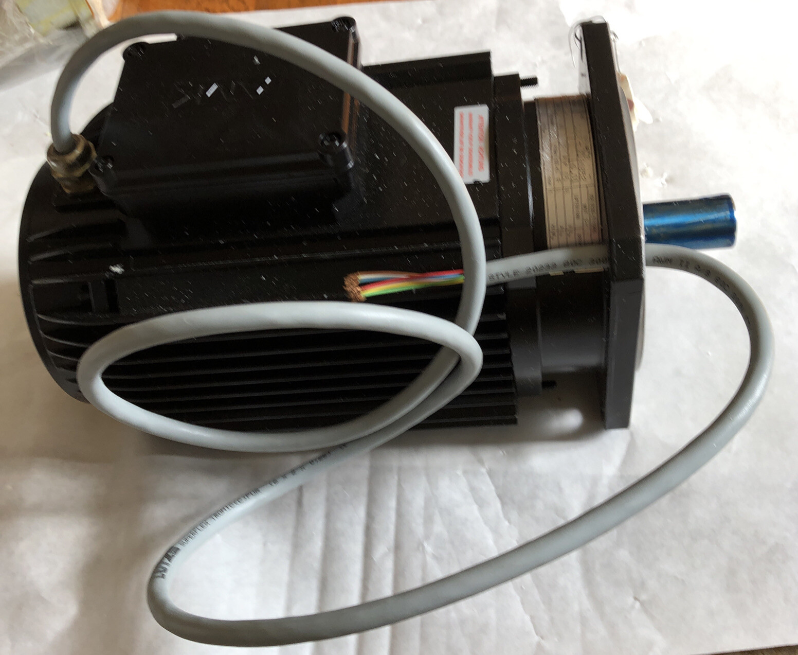 AMK DVSA11-7-6-4-D00 SERVO MOTOR, .93kW,1500/3500rpm,250A,P 0.93,92107595,TD