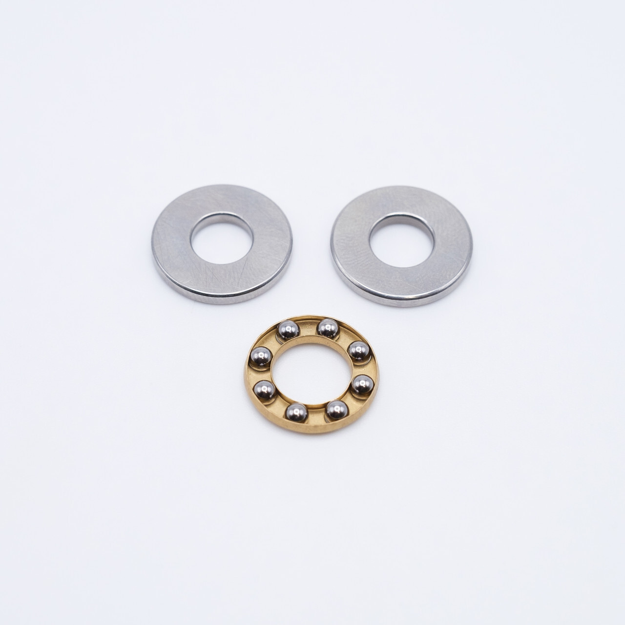 F4-10G Miniature Thrust Ball Bearing 4x10x4 Grooved