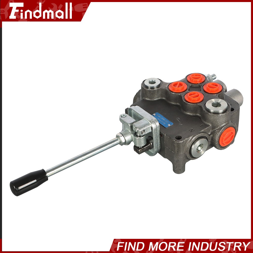 Hydraulic Directional Control Valve for Tractor Loader w/Joystick 21GPM 2Spool