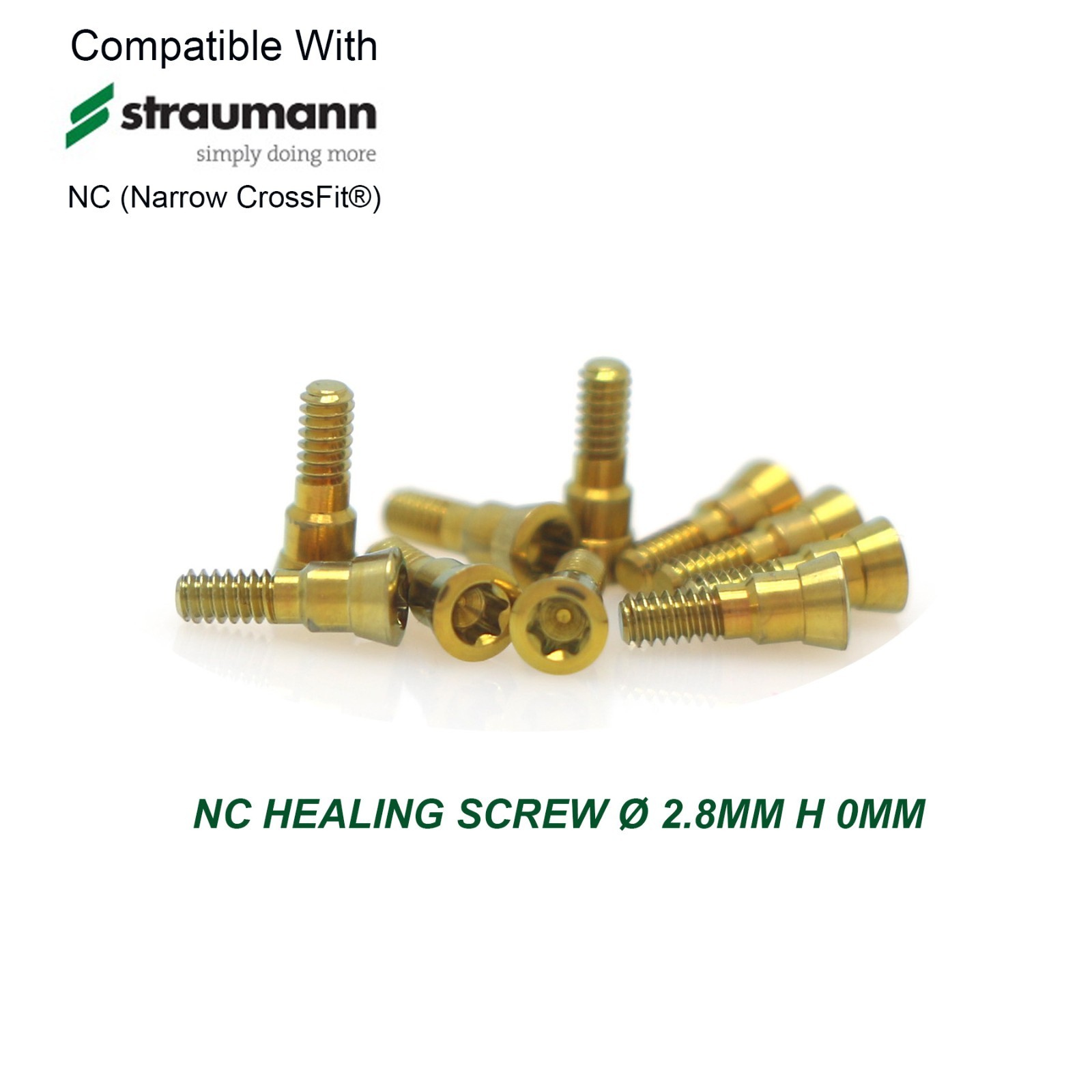 US Dental Closure Cover Cap Cover Screw fits Straumann ITI/Nobel Biocare/Hiossen