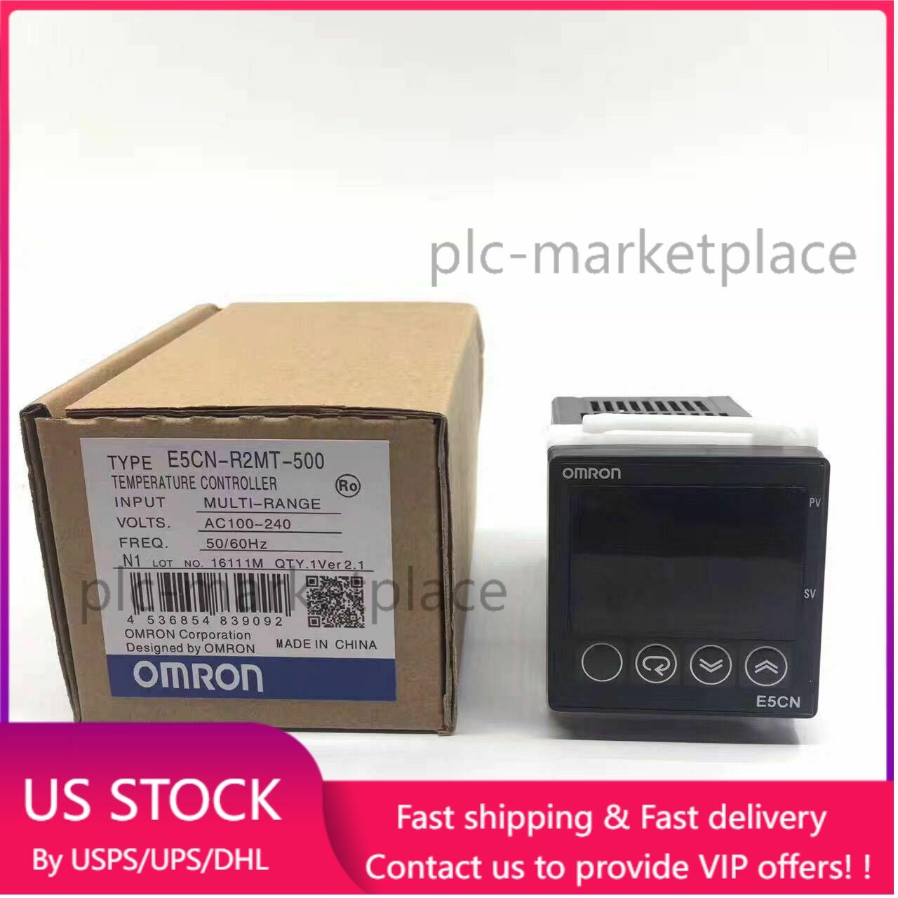 NEW good OMRON Temperature Controller E5CN-R2MT-500 100-240V E5CNR2MT500