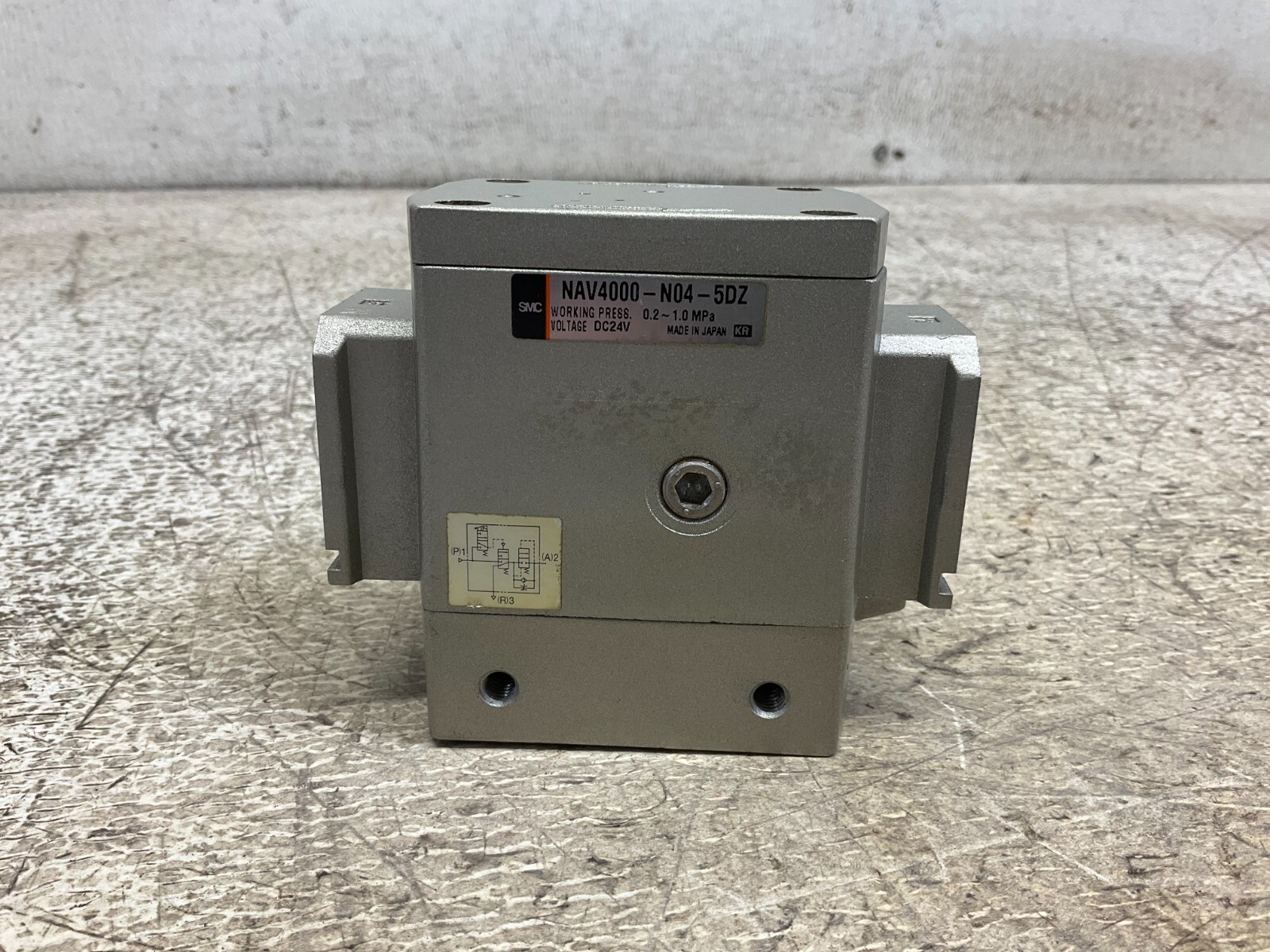SMC NAV4000-N04-5DZ Soft Start Valve 24 VDC NAV4000N045DZ