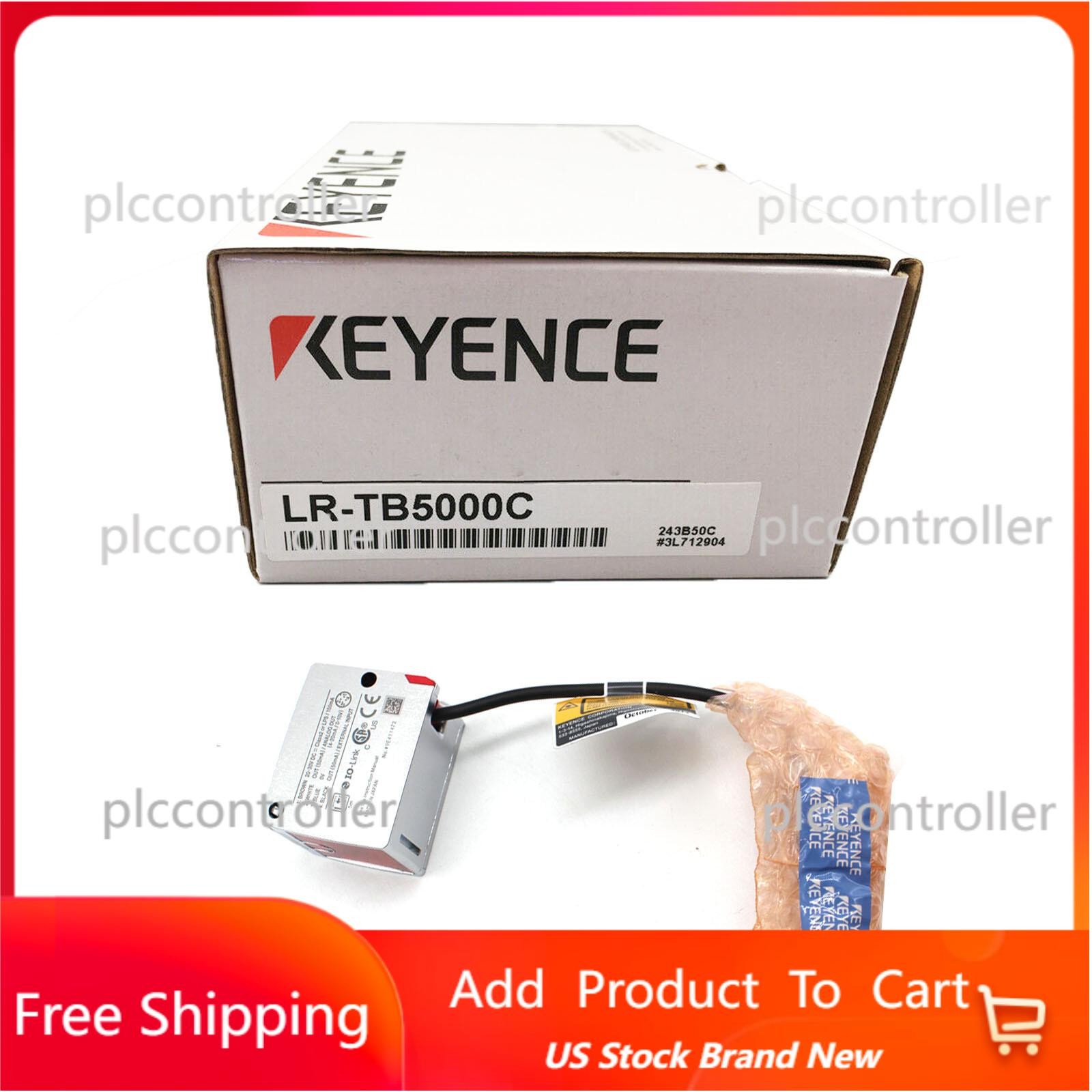 1PC New In Box KEYENCE LR-TB5000C Laser Sensor Switch US Free TAX