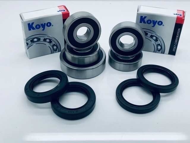Koyo Front & Rear Wheel Bearings & Seals kit for Kawasaki ZX10R 04-05