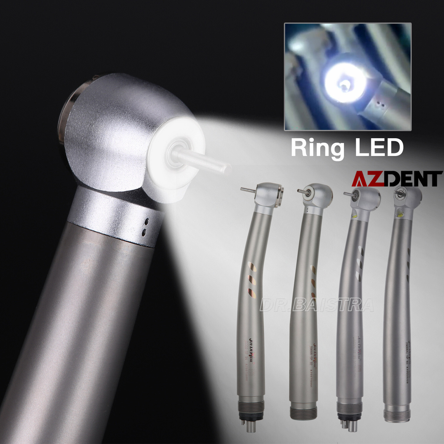 Dental LED High Speed Handpiece Shadowless /E-Generator Air Turbine
