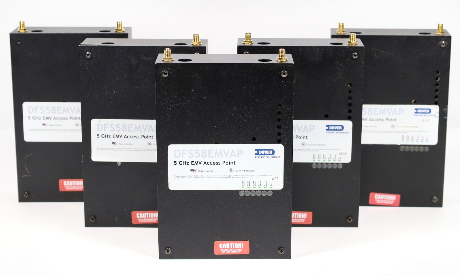 (Lot of 5) Dover Fueling Solutions DFS58EMVAP 5 GHz EMV Access Point, parts only