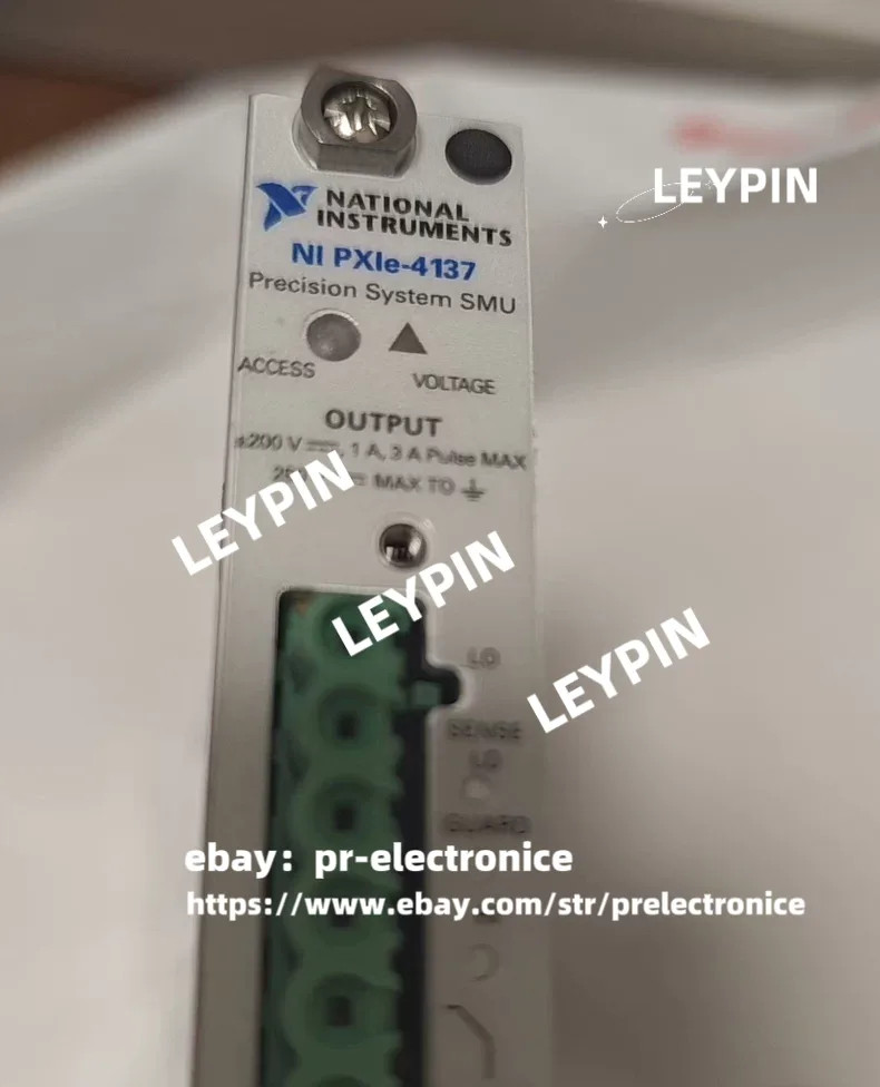 NI PXIe-4137, PXI Source Measure Unit,±200V,±1 ADC,±3 A Pulsed, Up to 40W#Pr