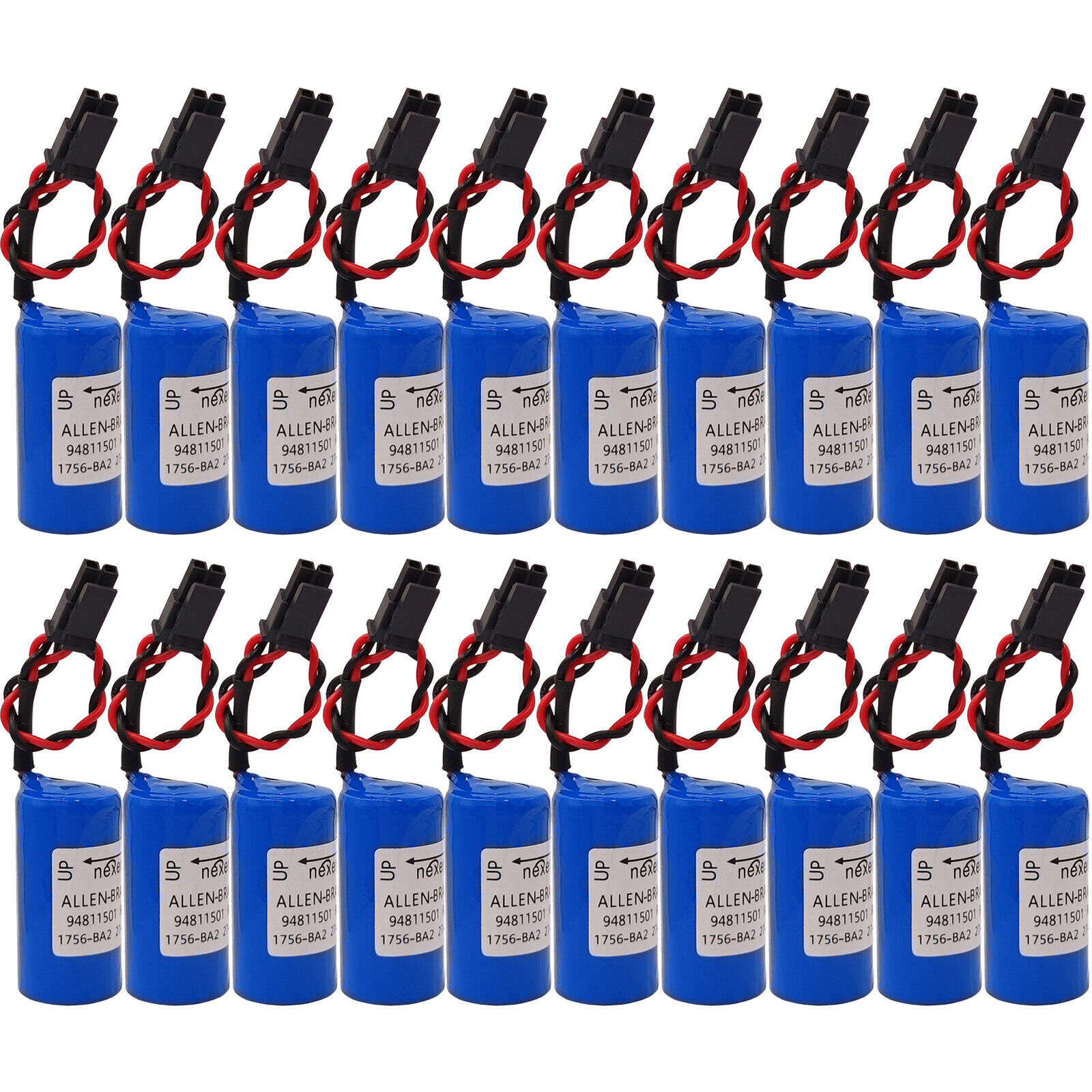 20x 1.2Ah Replace PLC Battery for ALLEN-BRADLEY 1756-BA2 BR2/3A-AB 1745-B1 3.0V