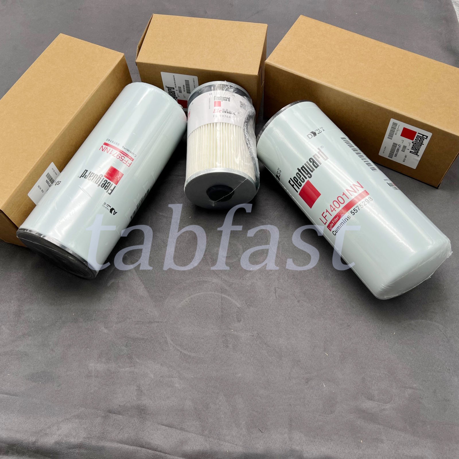 3ps Filters LF14001NN FF5971NN FS19764 for Fleetguard Cummins Engine Kit X15,X12