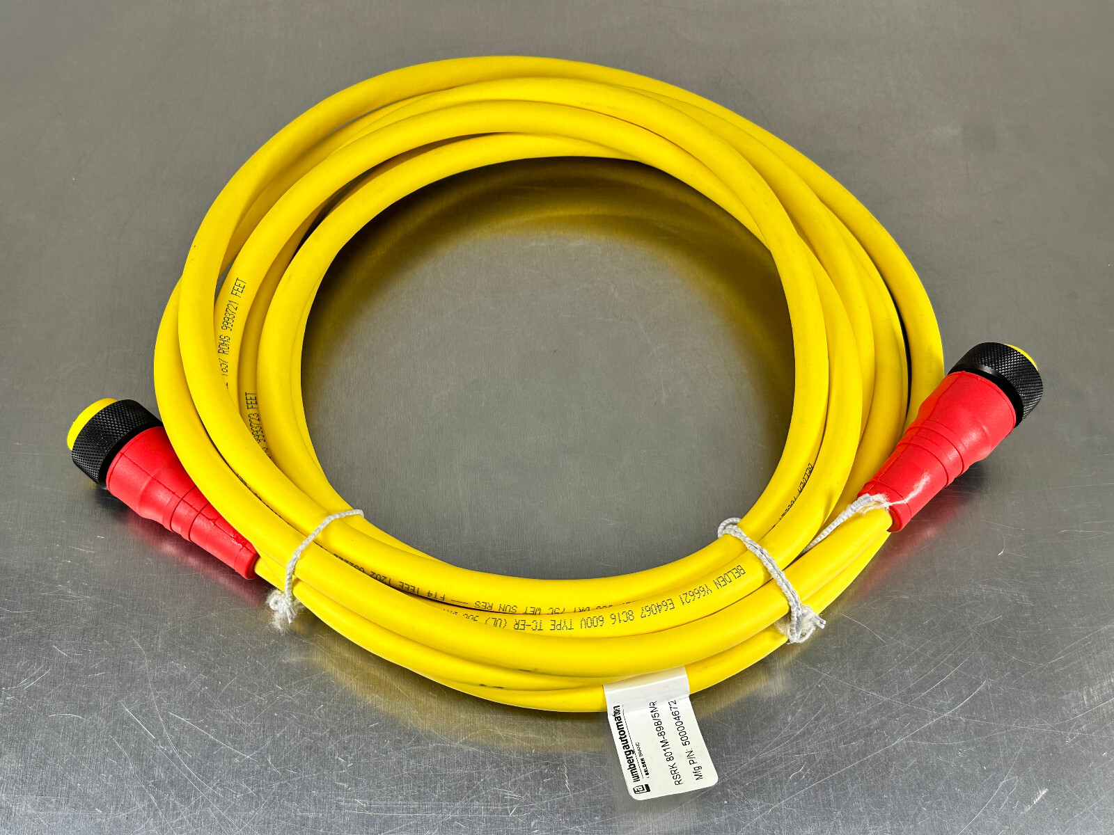 Lumberg Automation RSRK 801-898 6M R Power Cable Double Ended Cordset 8 Pin