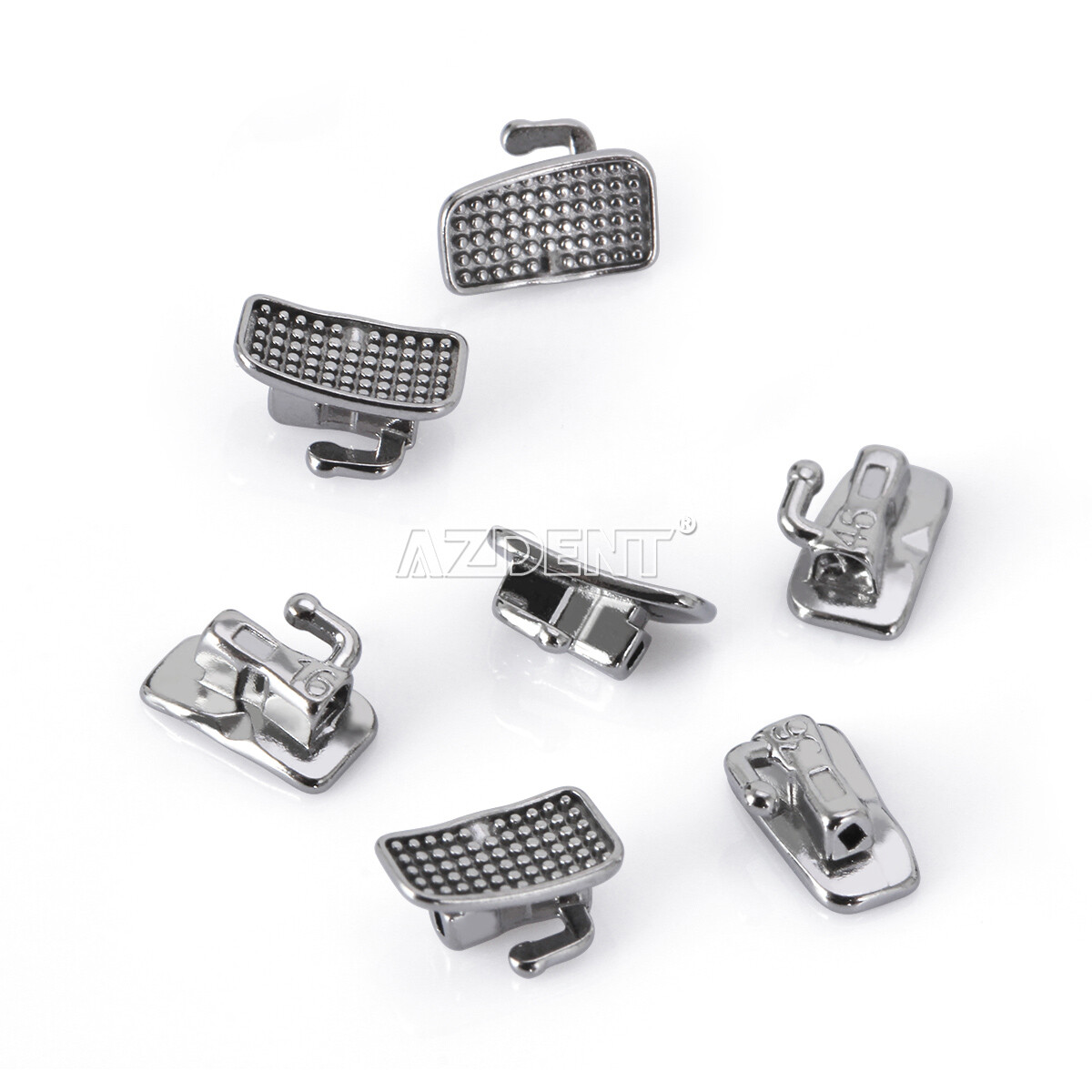 Dental Bondable Monoblock Non-Convertible Single MBT 0.022 Buccal Tub 1st Molar