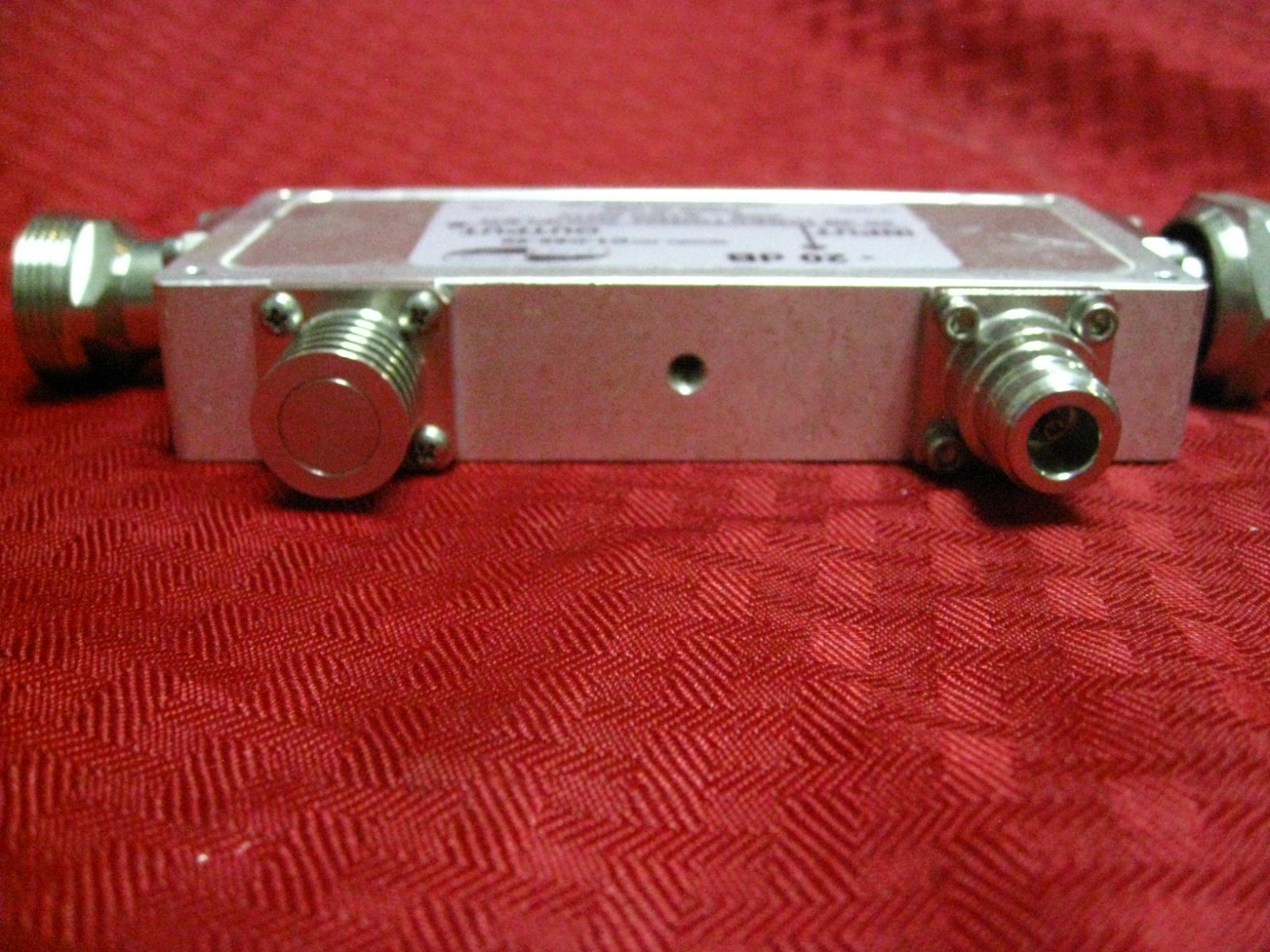 RD Microwaves C1-C65-20 20dB Directional RF Coupler 698-2700 MHz