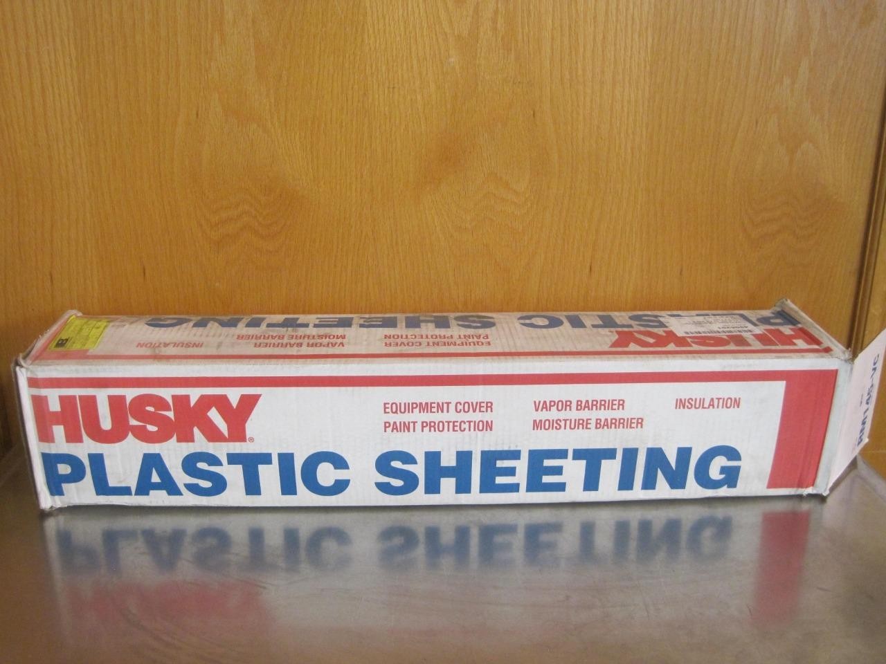 NEW Poly-America 610C Clear Husky 6-Mil Low Density Plastic Sheeting 10′ X100′