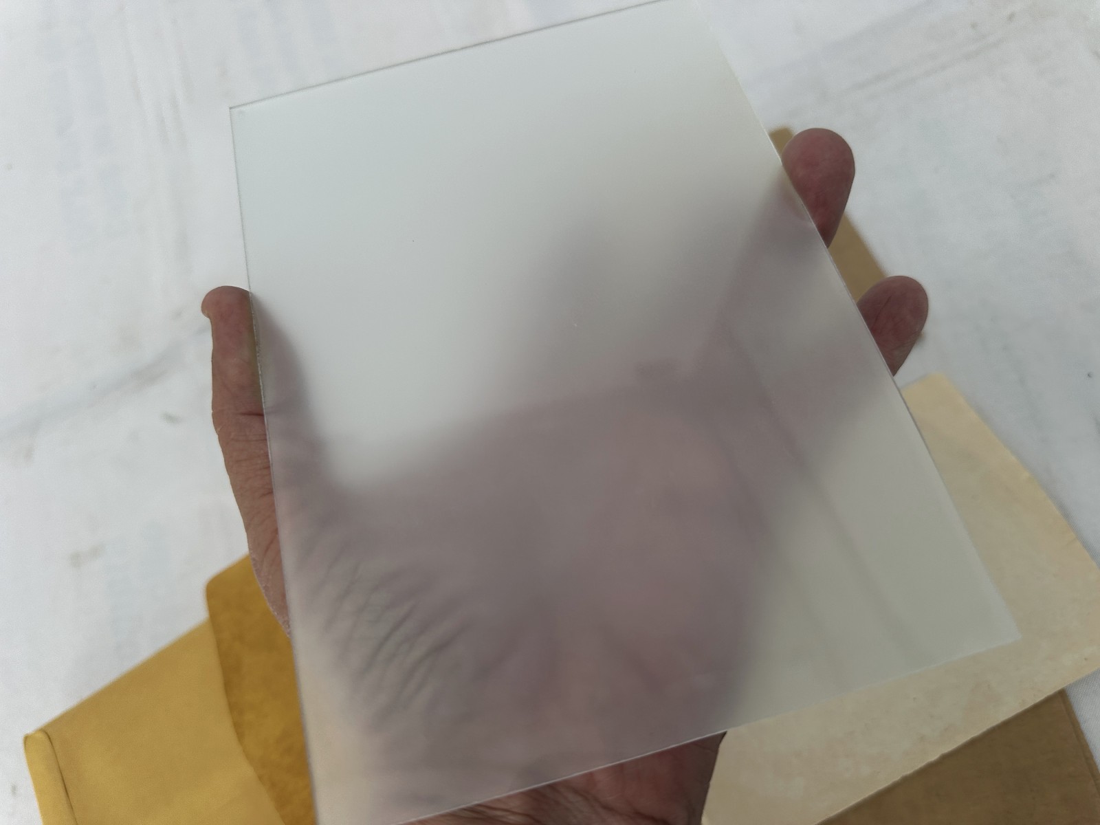 5″ x 7″ Ground Glass Edmund Scientific Co