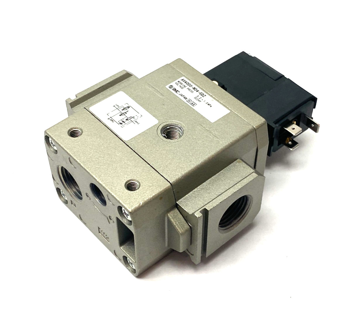 SMC AV4000-N04-5DZ Pneumatic Soft Start Up Valve 1/2″ NPT Ports